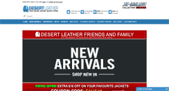 Desktop Screenshot of desertleather.com